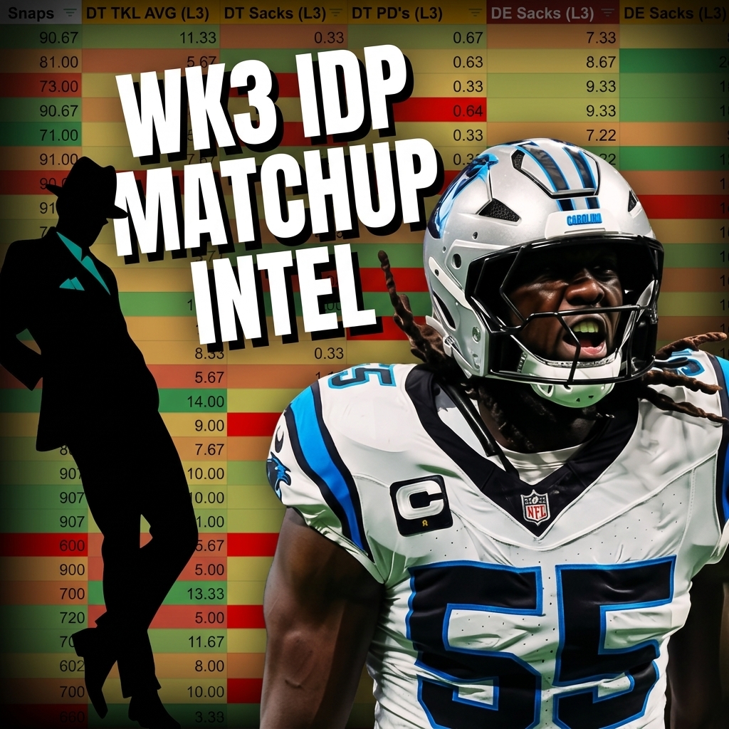 nfl_idp_advice's tweet photo. 🛑- Do not set any starting lineup until you've tackled @AxManIDP's Unlocked Matchup Intel for Week 3!

#NFL #IDP #FantasyFootball #Football #NFLFans #FFIDP #SportsTalk ⤵️ https://t.co/5NO8Pi9Wdv