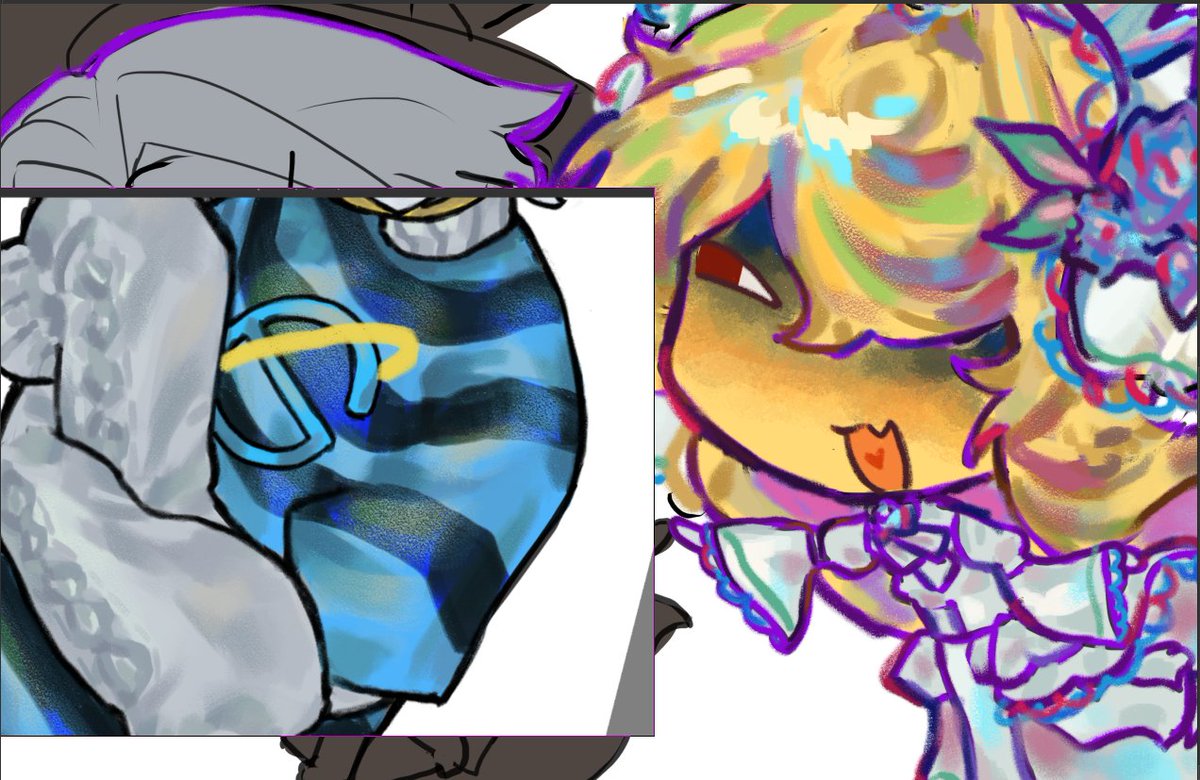 freeketchup_'s tweet photo. my 2 artstyles 
#fillerpost https://t.co/rnXDsgRjIX