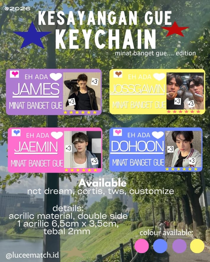luceematchid's tweet photo. ✷help like &amp; rt appreciated]👐🏻💗

PRE-ORDER MINAT BGT GUE.... KEYCHAIN 
by @luceematchid 

☆☆  pre—order periode : 26 SEPTEMBER-OKTOBER 2026๑˖⑅ 

https://t.co/wqooK3Wqwu https://t.co/1IloMXL0ib