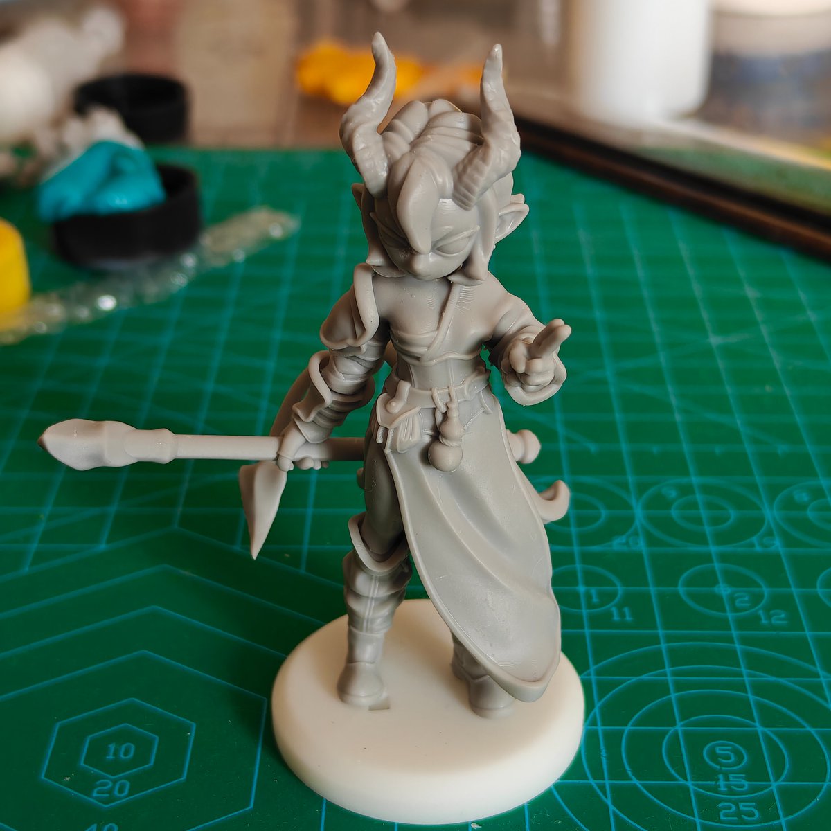 3dGua's tweet photo. Here are some 3D-printed models of my works. I painted my “Gate of Cthulhu” and tried OSL painting, but it still feels a bit lacking.

#DnD #miniatures #trpg #3dprinting https://t.co/xXPwHK5HKz