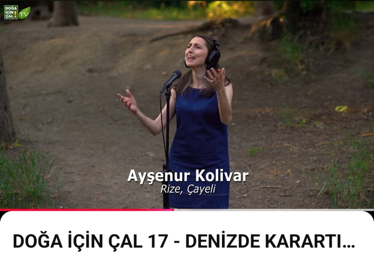 gana2412's tweet photo. doğa için çalın onyedincisi çıkmış çok sevdiğim bir proje doğa aşığı Ava Yaman sesiyle bu projeye çok yakışırdı #AvaYaman #doğaiçinçal https://t.co/ASWXXE51GG