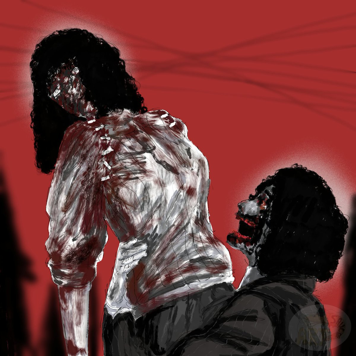 LeonMakinSauce's tweet photo. "It does... Grief is an uphill battle, but one we will eventually overcome. In time, we will become better and healthier... We know each other well enough to get through this together."
.
So happy how this drawing turned out 🥹
.
.
#thewaltenfiles https://t.co/A8f2hYYgy4