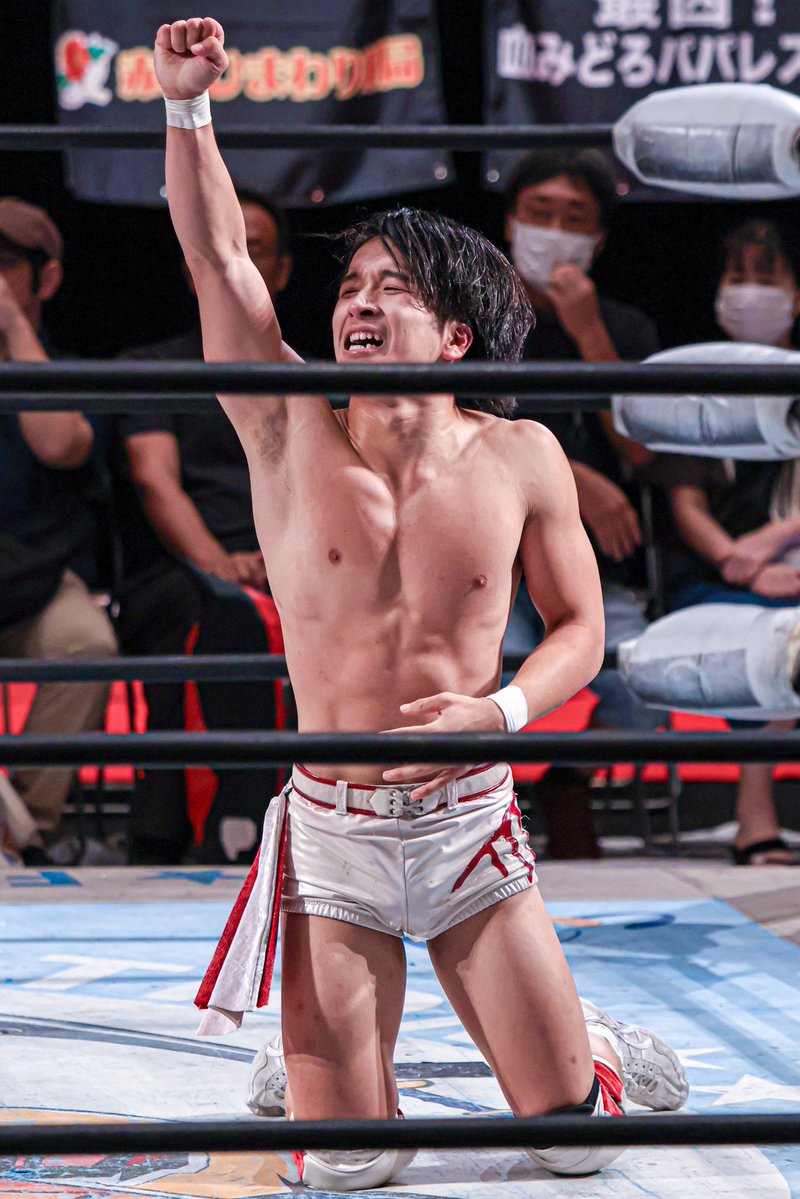 meguu__u0317's tweet photo. 2026.09.27 大日本プロレス

勝ちの積み重ね👏お見事👏

クラジャンを見ていると、おふたりとも
プロレスが好きなんだなと感じる。

#bjw
#pw_freedoms
#クラジャン https://t.co/2tyn2h4zCY