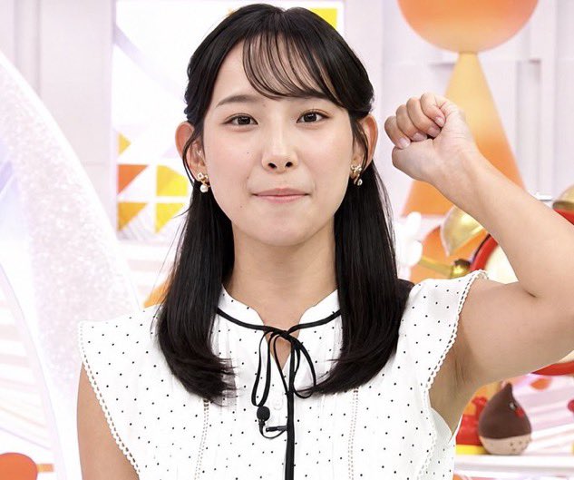 berrias681's tweet photo. 石渡花菜アナ
脇のシワが、そのぉ、、何かに見えませんか？
あ、好きです https://t.co/DtrR8che0e