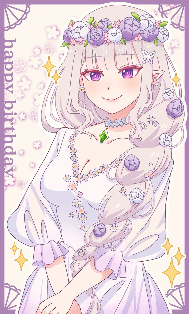 omotiyarou_214's tweet photo. 遅れてごめん！！
誕生日おめでとうエミリアたん💜🌸✨
#エミリア誕生祭2026
#エミリア生誕祭2026 https://t.co/y7veqjtazg