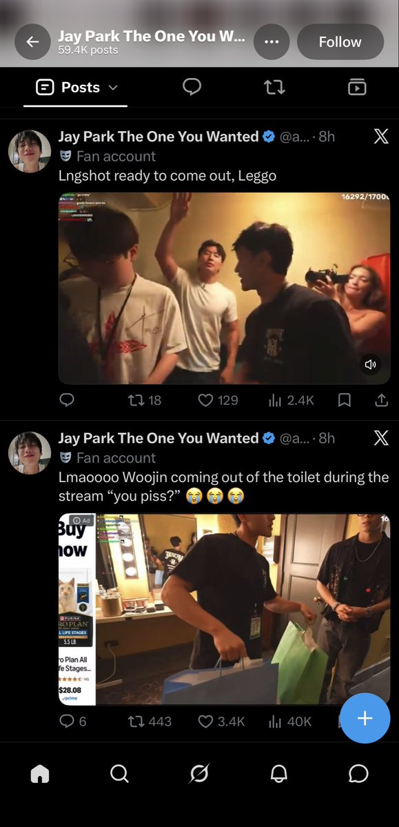 777yvld's tweet photo. @aomgh1ghrarea you were watching them from the stream too ✌️😭 https://t.co/wV8RQsToEo