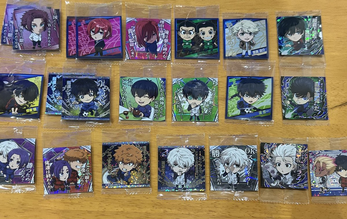 Co_o0o_'s tweet photo. 【交換】
ブルーロック ブルロ ウエハース

求:久遠渉

譲:画像のもの

前回の弾のものですが、今回の自撮りカードとも交換募集しております💖

検索からでも気軽にお声掛けくださいჱ̒⸝⸝> ·̫ <⸝⸝ᐡ➿⭐️︎⸝⋆ https://t.co/3L9AxjmzXM