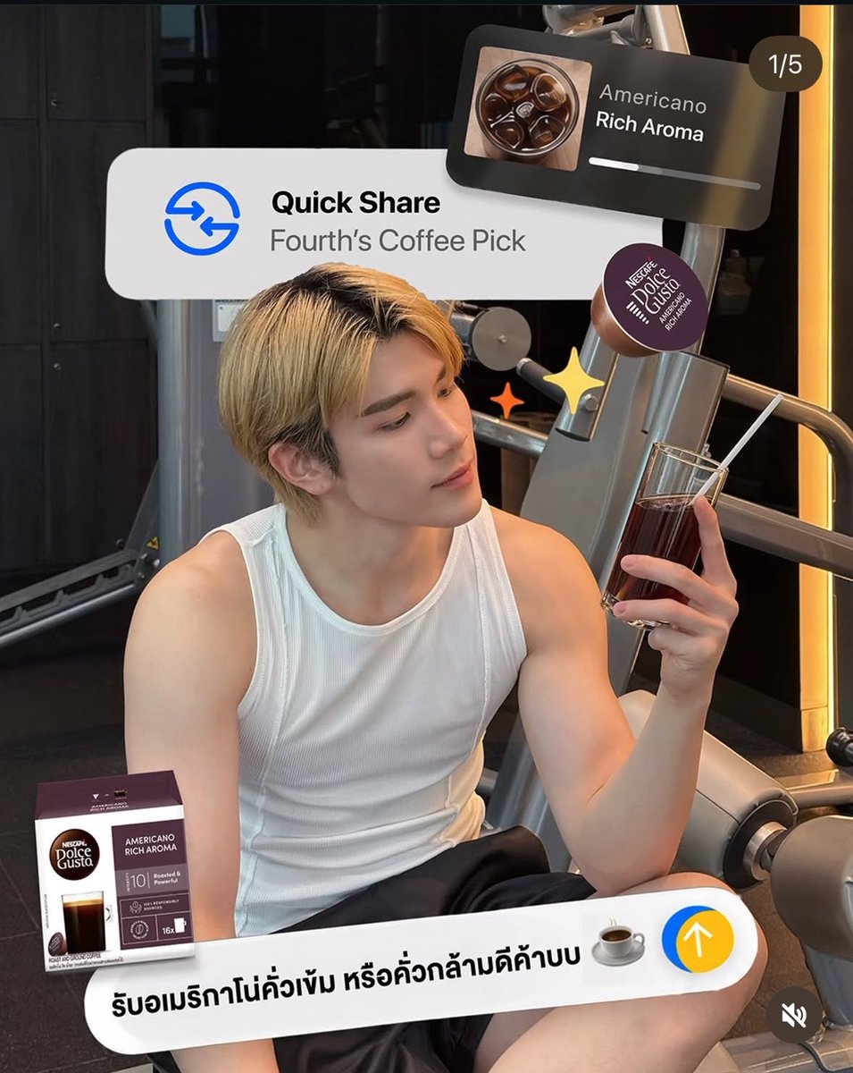 imxtaozi's tweet photo. ชีเสริฟครบทุกรสชาติเลยดิ ૮₍ ˃ ⤙ ˂ ₎ა
#NESCAFEDolceGusto #DolceGustoXFOURTH
#GENFOURTH
@tawattannn #Fourthnattawat #โฟร์ทณัฐวรรธน์ https://t.co/HVuZudaL1W