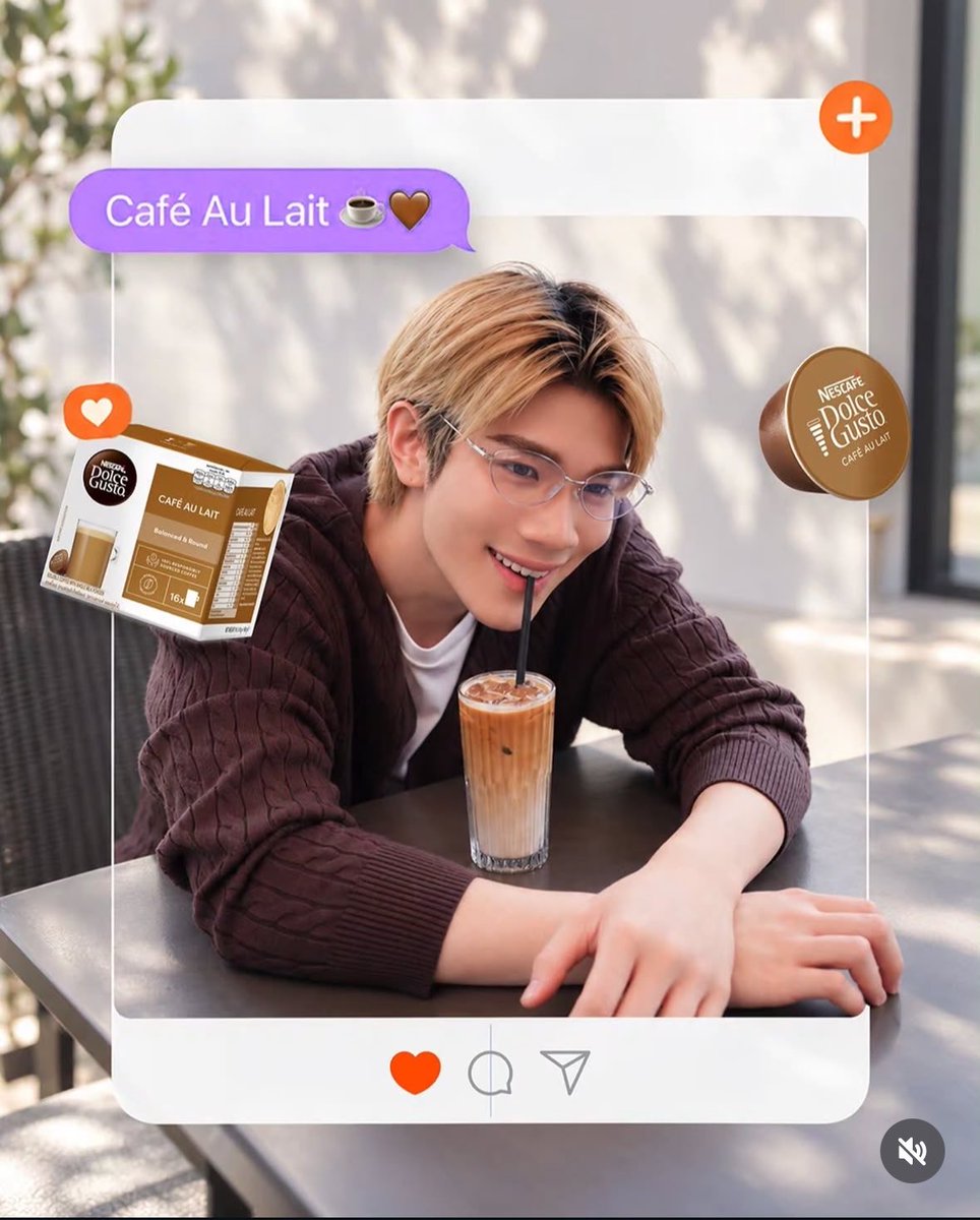 imxtaozi's tweet photo. ชีเสริฟครบทุกรสชาติเลยดิ ૮₍ ˃ ⤙ ˂ ₎ა
#NESCAFEDolceGusto #DolceGustoXFOURTH
#GENFOURTH
@tawattannn #Fourthnattawat #โฟร์ทณัฐวรรธน์ https://t.co/HVuZudaL1W