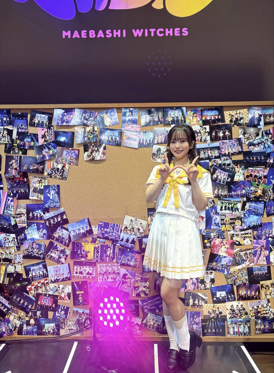 minami_haruka02's tweet photo. 新衣装verも！！！！！
めっかわ黄色セーラー服です🌟
#前橋ウィッチーズ https://t.co/jDcPd3KxDn