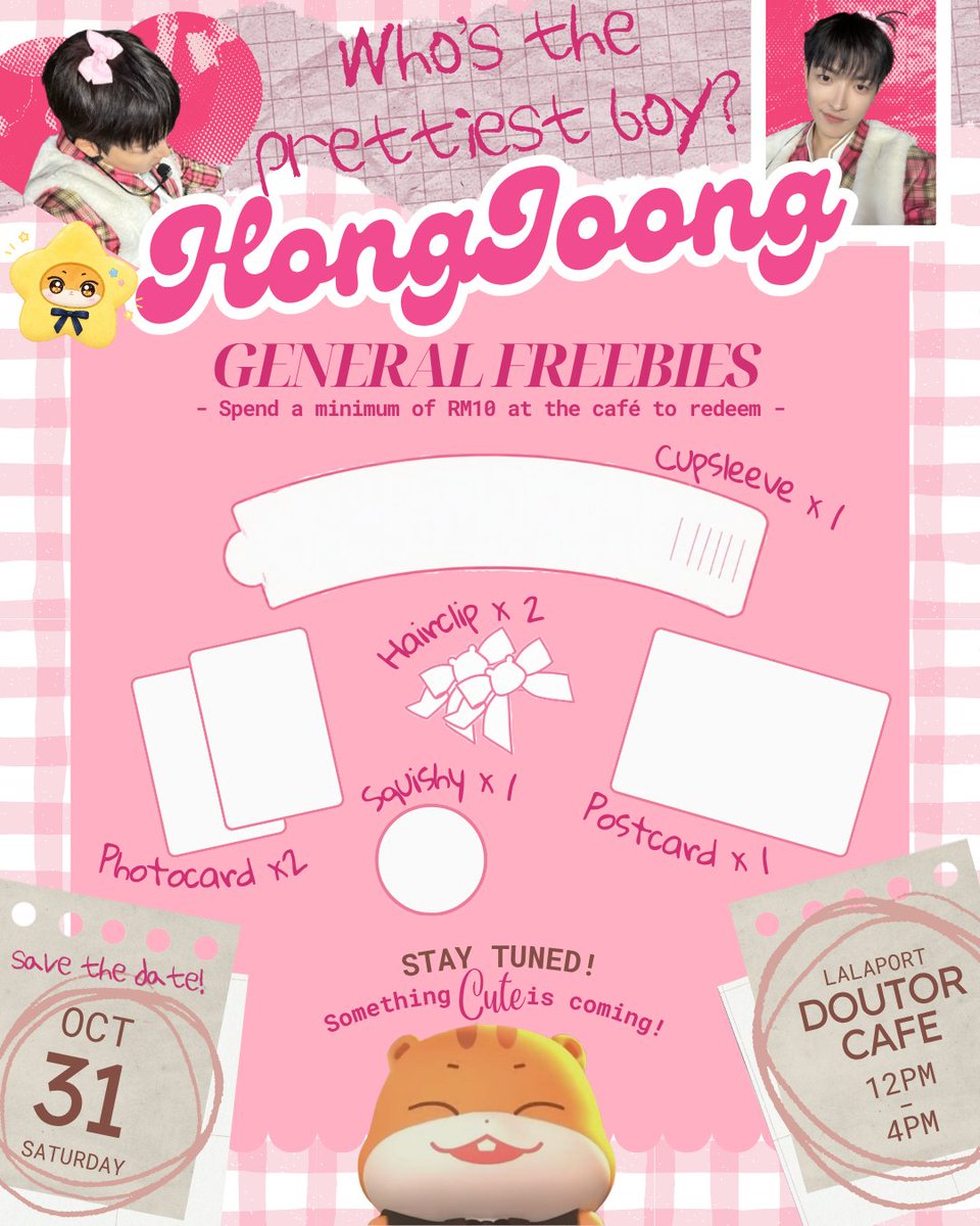seollieda1117's tweet photo. Here’s a tiny peek at the freebies we’ve prepared for you, our pretty girls💗
And yes… our Donation Kit is coming too!🎀
RM25 / set · Limited quantity
📝Google Form opens tomorrow, 8PM
More details will be shared soon♡
Original design by @stariel0409 🫶
#PrettyBoyHJ https://t.co/HSBIIspK09