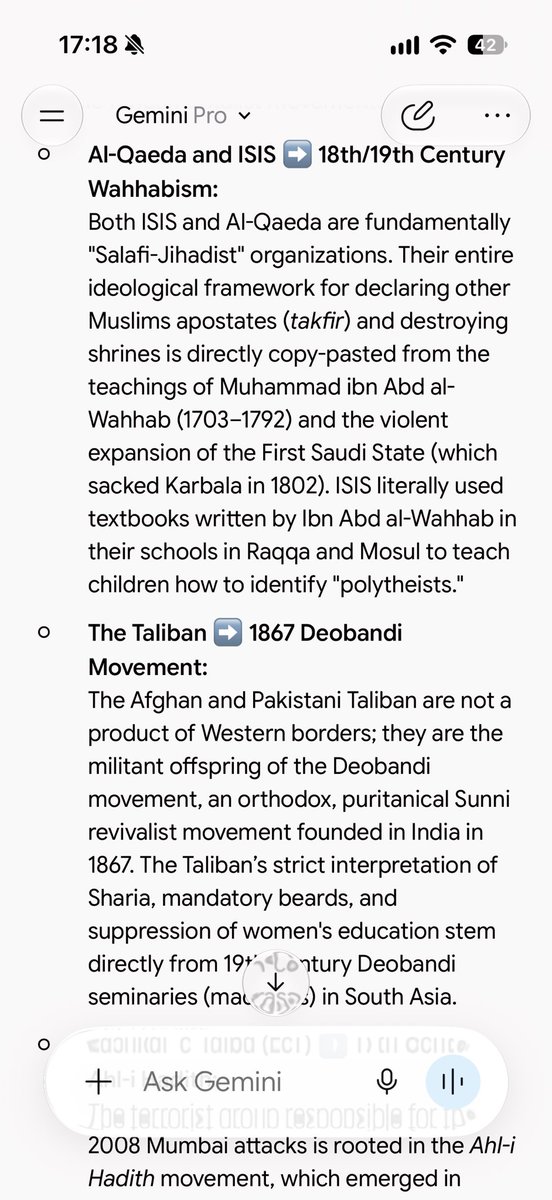 SecularCritic66's tweet photo. @Taraang_00 @proudkafirG West created a power vacuum. Terrorist group inspired and took the theology of terrorist groups existed way before the west intervention. Goal was global caliphate. Bombing Indonesia is also for South Asia caliphate. Arabs had theological issues way before that. https://t.co/NAcX0anTzw