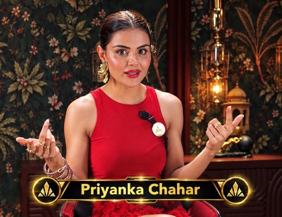 missmessytoo's tweet photo. Episode 2 — Priyanka, Priyanka, Priyanka! 🔥

She’s here to win, and nothing is going to stop her.
 Bring it on! 💥

#PriyankaChaharChoudhary 
#RiseandFallS2 https://t.co/nMazAj90gg