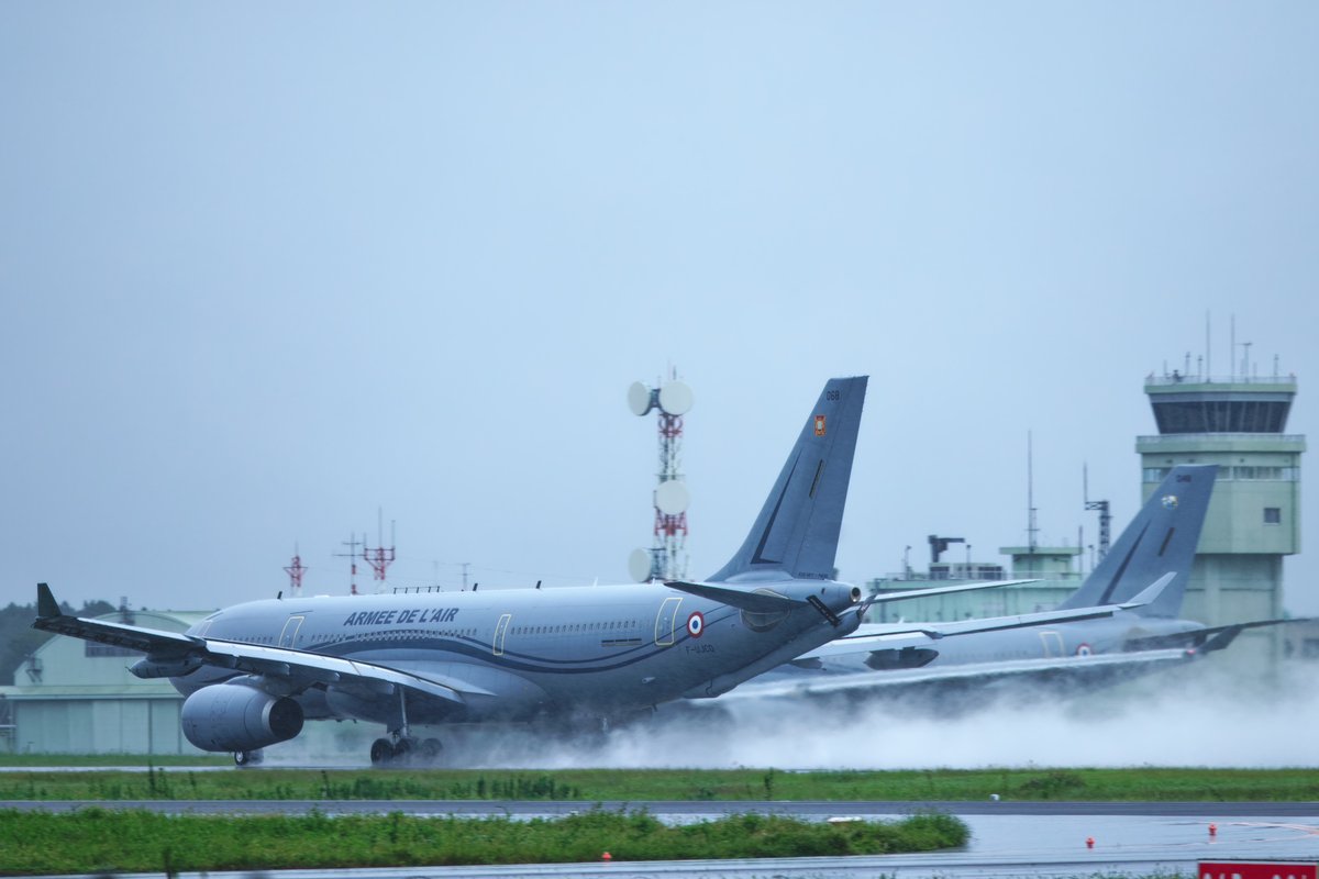 InoppyX's tweet photo. 2026.09.20
 #百里基地 
#PEGASE2026
大型機は迫力がありますね。
あいにくの雨模様でしたが、写真的にはかえって良かったかも。 https://t.co/z5F9NazHI8