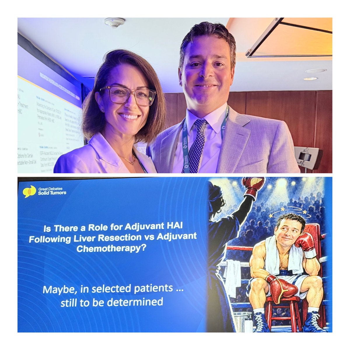 Dr. Cathy Eng (@CathyEngMD) — OLN Great Debates 2026 — GI Cancers data slide 1