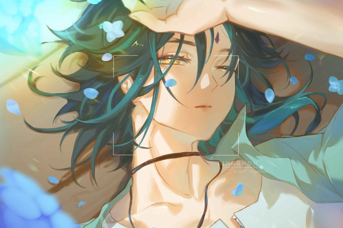 bingumon's tweet photo. afterglow
#xiaoaether #魈空 https://t.co/S94enE9p5Y