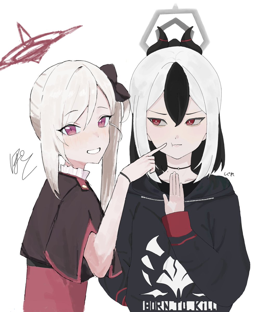 p0t0_0t0p0's tweet photo. 絵チャ合作 https://t.co/fIQoIghCBW