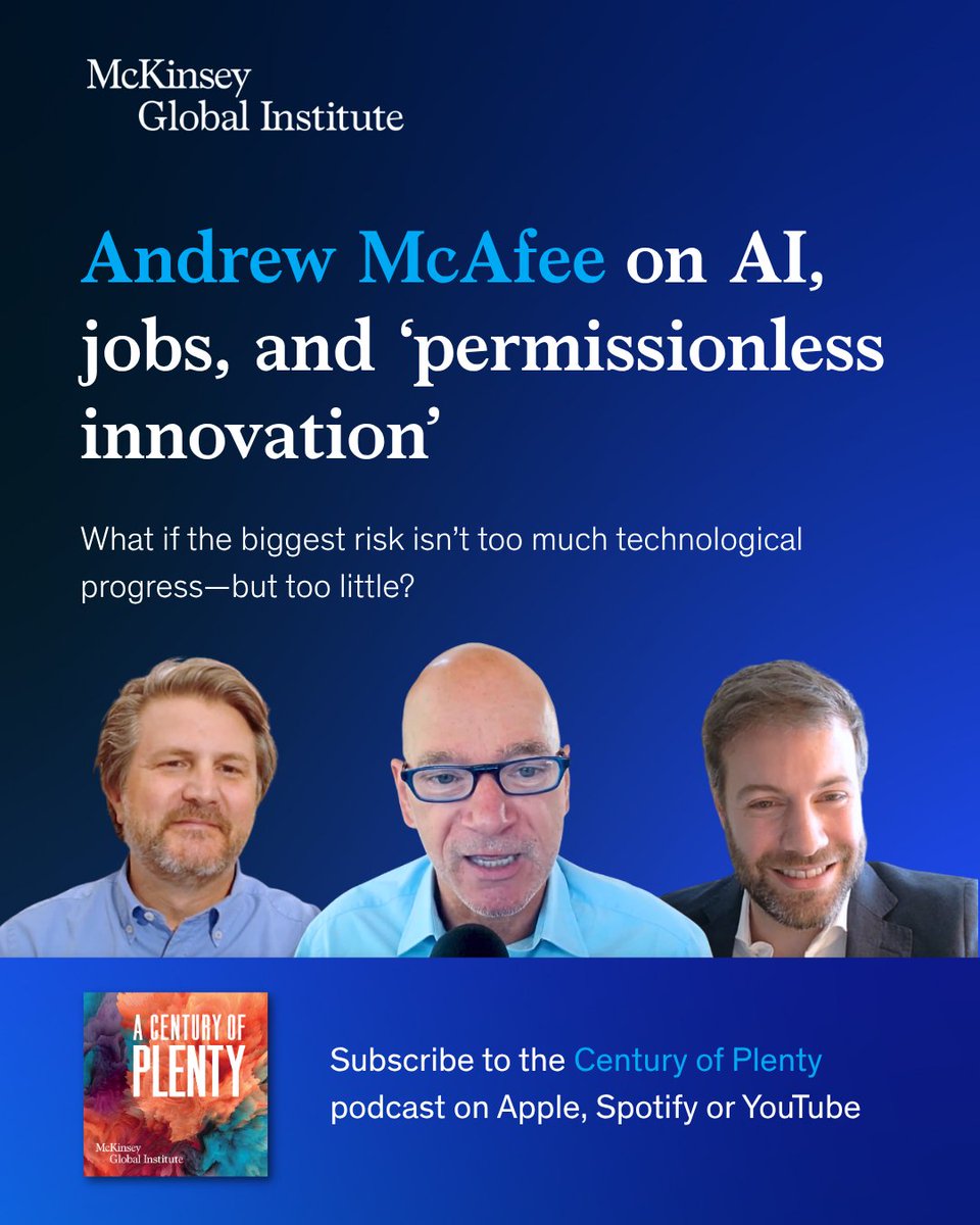 “It’s easy to underestimate exponential progress.” Andrew McAfee knows ...