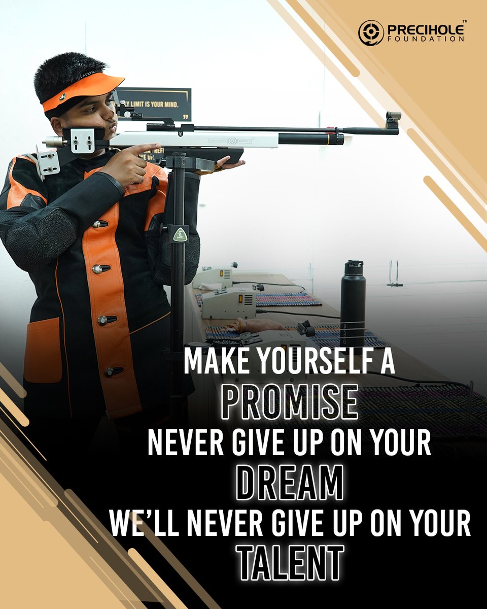 PFTCIndia1's tweet photo. Every athlete has faced setbacks. What makes them different is that they didn’t stop.
.
#PreciholeFoundation #ShootingCommunity #FutureOfShooting #TogetherForSport #InspireThroughSport https://t.co/TvrAeqIw3u