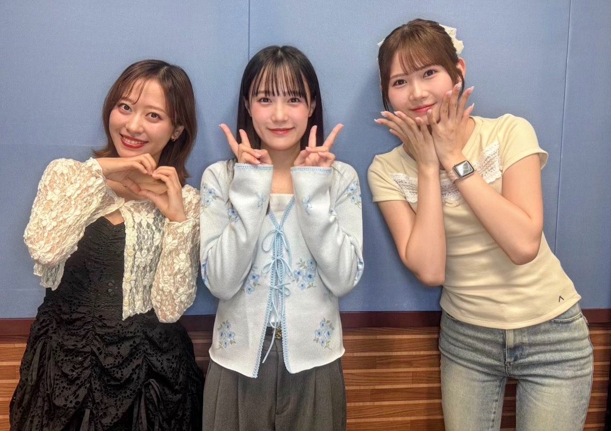 youme_gifuchan's tweet photo. 本当にリスペクトしてると
緊張しちゃうんですよね
番組半年にして
初のゲスト回
#モーニング娘26
#小田さくら さん #岡村ほまれ　さん　ありがとうございました！
ゆうみって本当良いやつ　
いただきました！
つばきファクトリー
河西結心の　#YOUandMEMUSIC
10月からも
よろしくお願いします！ https://t.co/GAxtIzDsvY