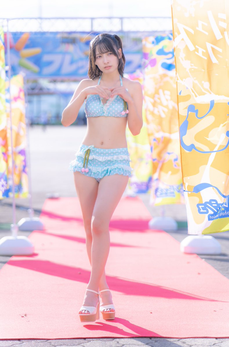 rena_hashi's tweet photo. #フレッシュフェス2026 3部の水着👙

これは自前なのだ☆
可愛いでしょ

10月17日会えるよー！空けておいて♥️✨
久しぶりの事務所イベの予定！

 #フレッシュ撮影会 https://t.co/8jMtEDQZkx