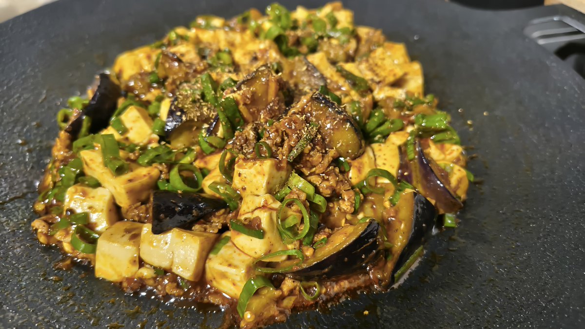 _jun_1's tweet photo. 麻婆豆腐うま～ https://t.co/hvn1wOdrLh