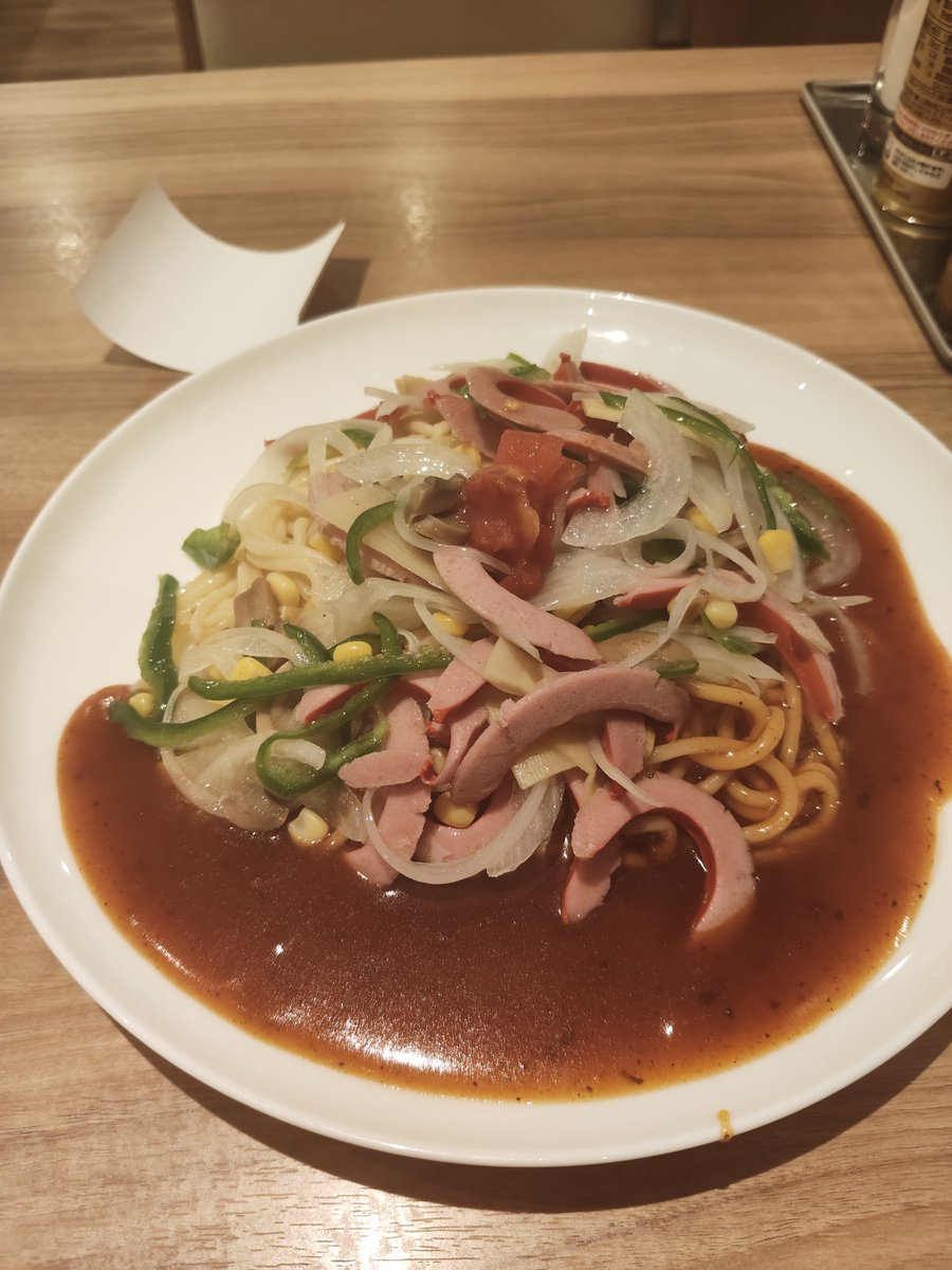 yu_zen77's tweet photo. 現場前あんかけスパ https://t.co/hLZrPO6Nfr