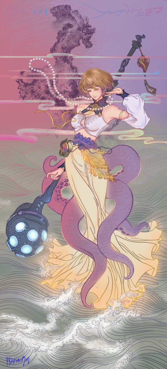 yuth_len's tweet photo. #zzzeroㅤ #Yidhari Murphy  #fanworks

参考：宝钗扑蝶·华三川

主页看不到自己的作品，这是卡了什么Bug…重新上传一下咯 https://t.co/OAxdbtPR3z