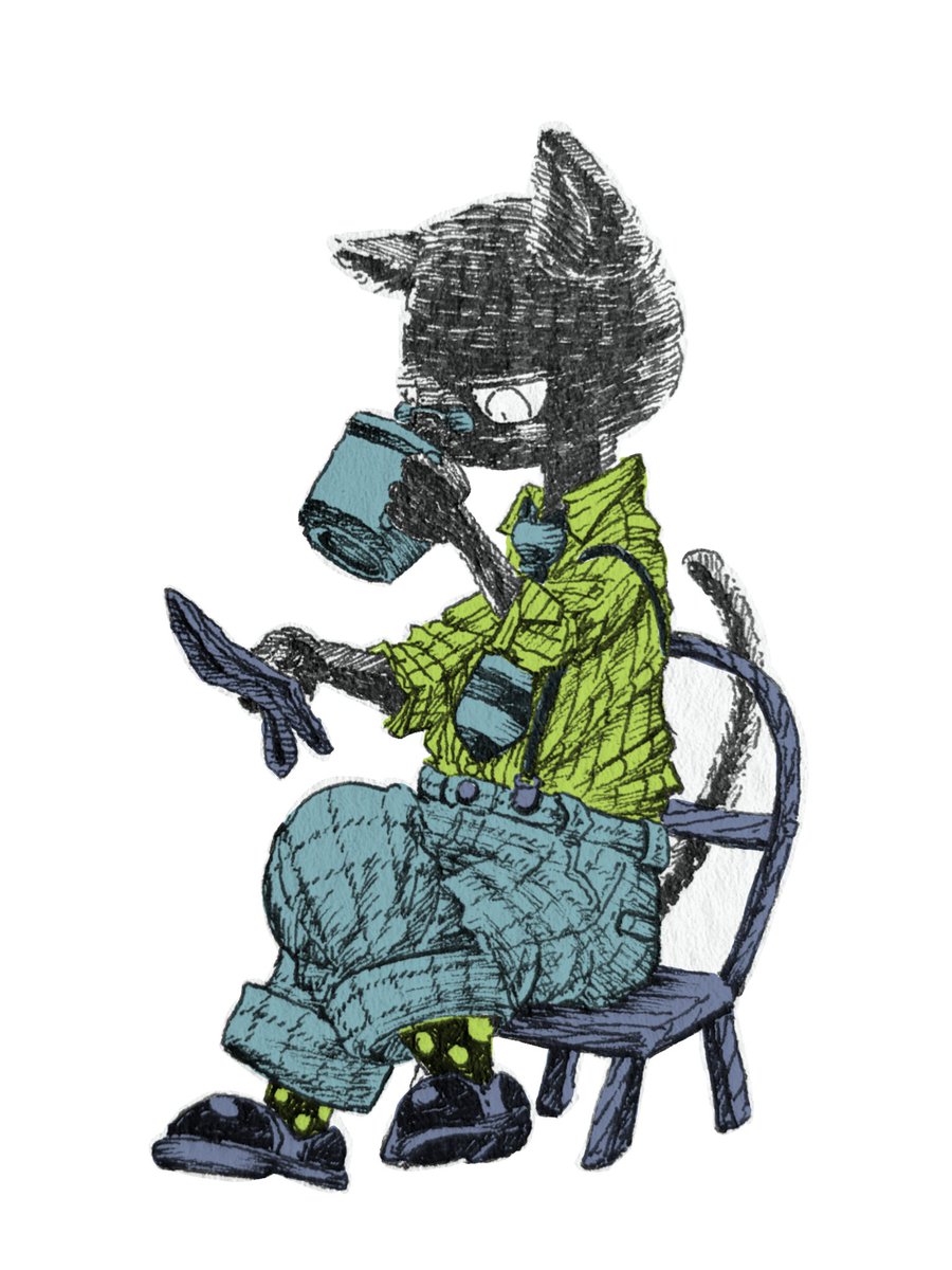 DBf8zo's tweet photo. A Good Coffee and Some Good News
#kidlitart
#illustration
#xart https://t.co/BGvoQswbkm