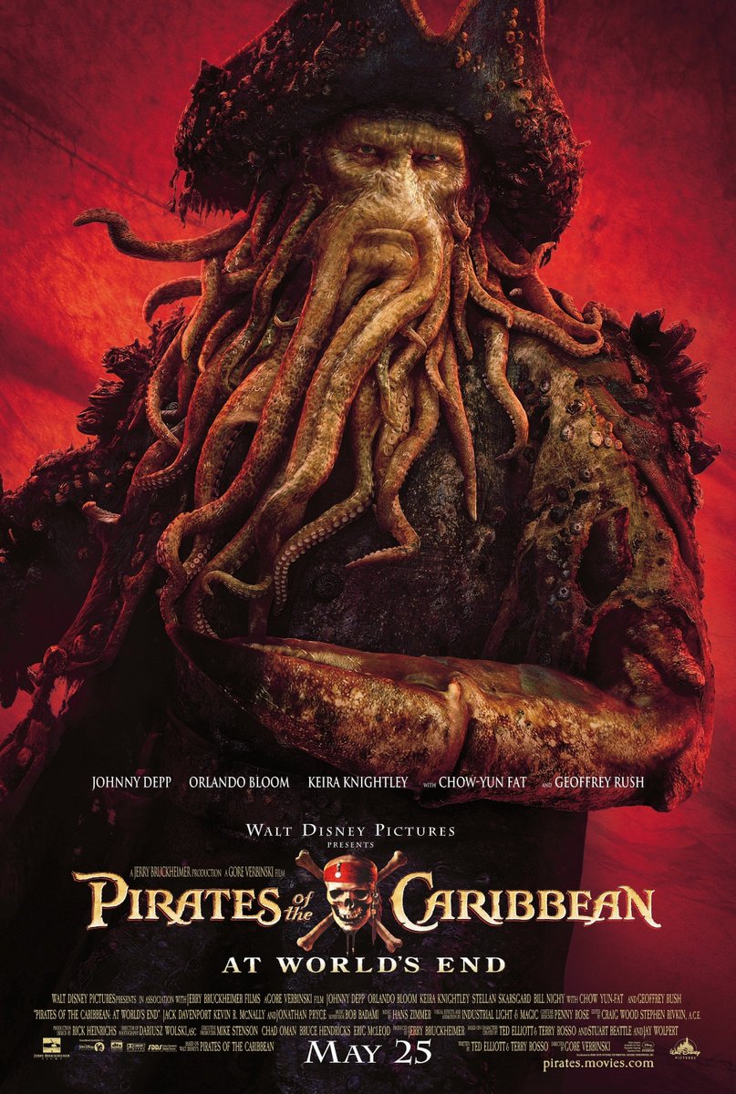 pr_nvGarg's tweet photo. #PiratesOfTheCaribbean 
Jack Sparrow 🧭
Davy Jones 🫀
Barbossa 🐒
Elizabeth Swann 👑
Gibbs ☸️
Pintel &amp; Ragetti 👁️

#DeadMansChest is my favourite movie in the series.
The stakes are so high. The adventure is over the notch. The characters are hustling to get what they want.
#PRNV https://t.co/EV0uTAEsT9