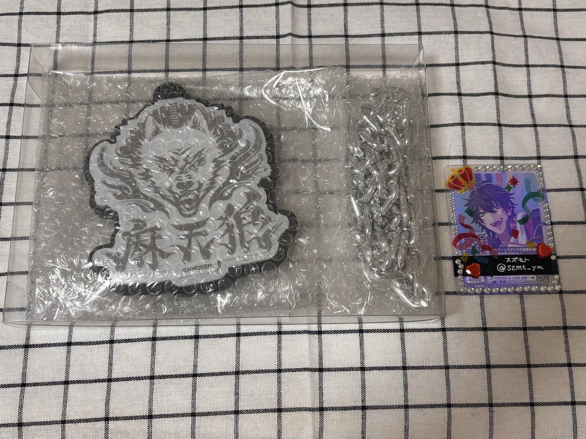 szmt_ym's tweet photo. 【交換】ヒプノシスマイク ヒプマイ  公開1周年記念オンラインくじ オンくじ

譲
B賞 シンジュク
C賞 三郎、幻太郎、帝統、十四、零
特典 シンジュク、オオサカ

求
B賞 定価880円
C賞 500円
特典 ヨコハマ 決まり次第 イケブクロ 

10/3、10/4 12thライブ現地周辺手渡しのみ🙌 https://t.co/Vtx6yTBx21
