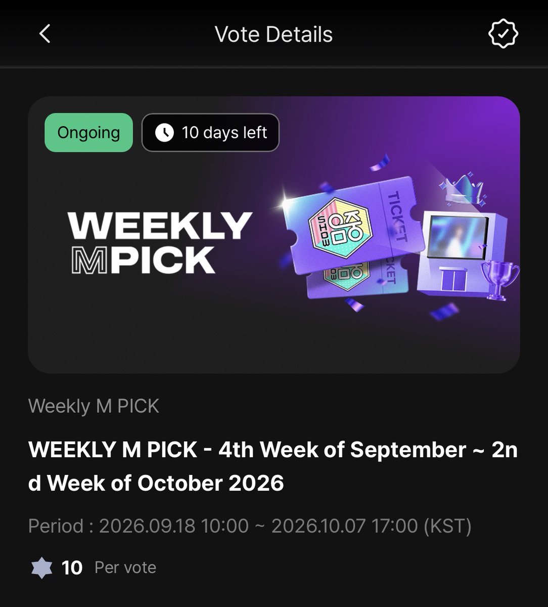 EvanVoting's tweet photo. [🗳️] MUNIVERSE: WEEKLY M PICK

Weekly M Pick is ongoing!! Please save your free/silver lummys for now to our D-Day drop. Make new accounts as well if you can.

🔗: https://t.co/m7Pb89SEWR

🎯: 1st
🎁: MBC Digital Billboards
🗓️: October 07, 2026 17:00 (KST) 

#EVAN #에반 @h_evva_n @evan_officialJP