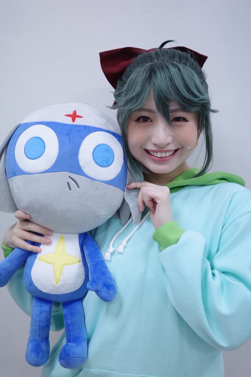 sonohara_staff's tweet photo. ペコポン侵略ミュージカル🐸
『ケロロ軍曹』全公演無事終了✨
沢山の応援ありがとうございました♪
稽古期間を含めケロミュで過ごした時間、とてもハッピーでした🫶🏻
また会える日まで…🍀　
「秘剣…！！！！」
東谷小雪 役❄️ 🥷其原有沙
#ケロミュ　#ケロロ軍曹 https://t.co/HOC5MavIiW