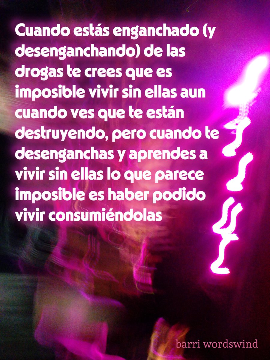 BarriWordswind's tweet photo. Relatos sobre adicción a las drogas

La Pandemia crónica de la adicción a las drogas https://t.co/zqMgsoSE8s

La Luz del túnel
https://t.co/0L6UD32iqi

La droga en guerra
https://t.co/PYvCADLCOz

Arreones
https://t.co/VHvGMYzelF https://t.co/PtCppkK6GB