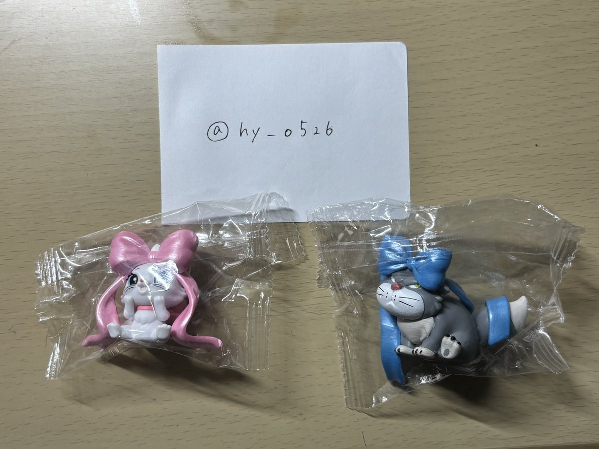 hy_o526's tweet photo. ディズニーキャラクター ガチャ
バレエリボンフィギュア 交換

譲】マリー ルシファー

求】スティッチ エンジェル

纏めての方優先
大阪梅田手渡しまたは郵送での交換
お気軽にお声掛けください🙇🏻‍♀️ https://t.co/MhBXVQCm7J