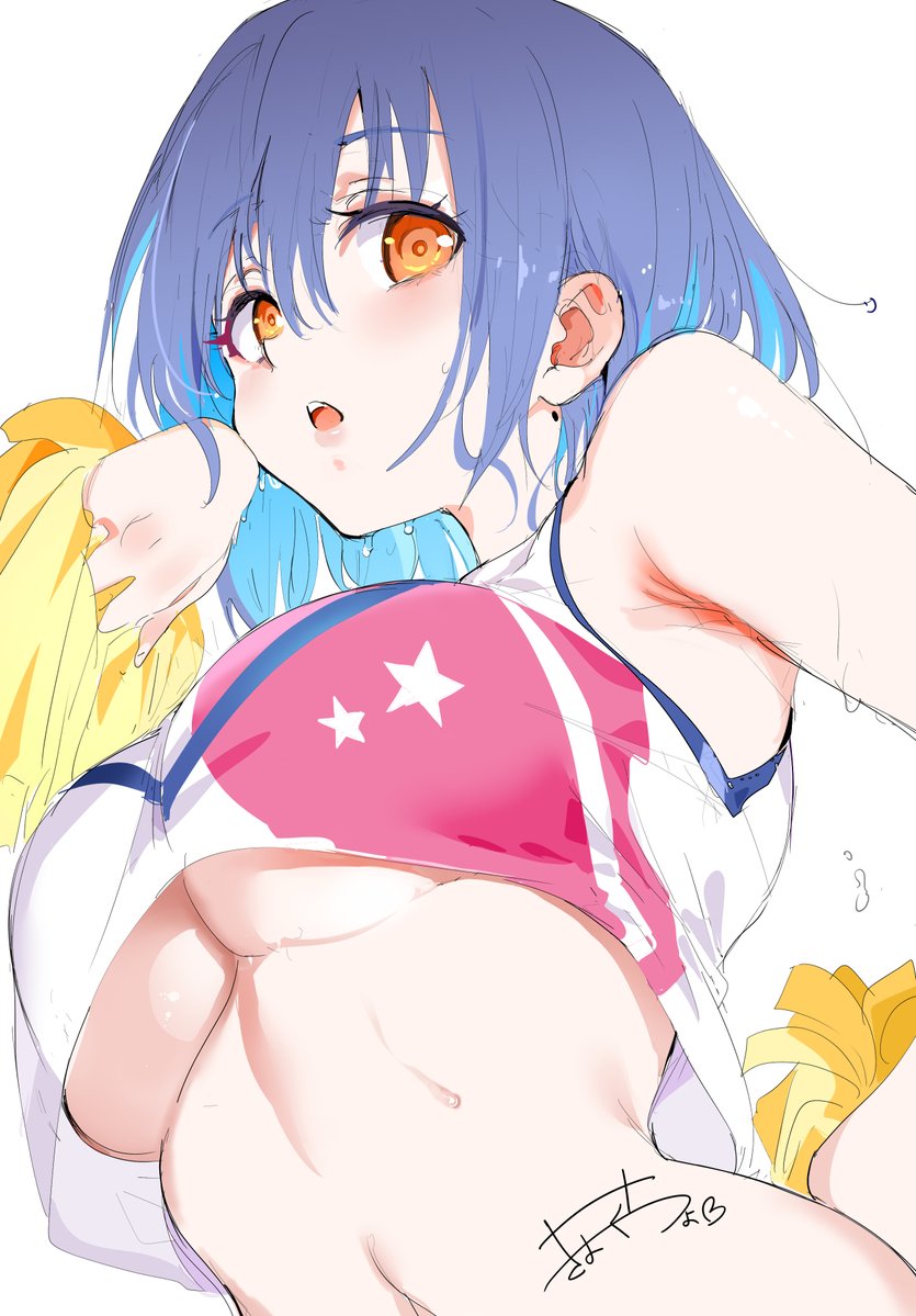 kyockcho's tweet photo. 画集のメロンブックス特典ポストカード
チアガール鈴 https://t.co/QOr3MyixMM