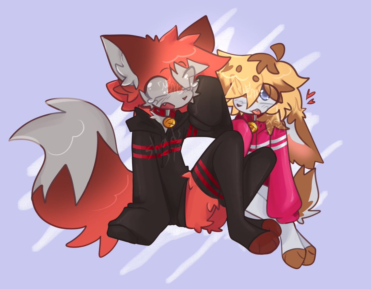 Shadssys's tweet photo. woahh!! were matching??:0 #furry #furryfemboy #furryart #furryartist #fursona @CalisterDaReal https://t.co/kMM5QQLixd