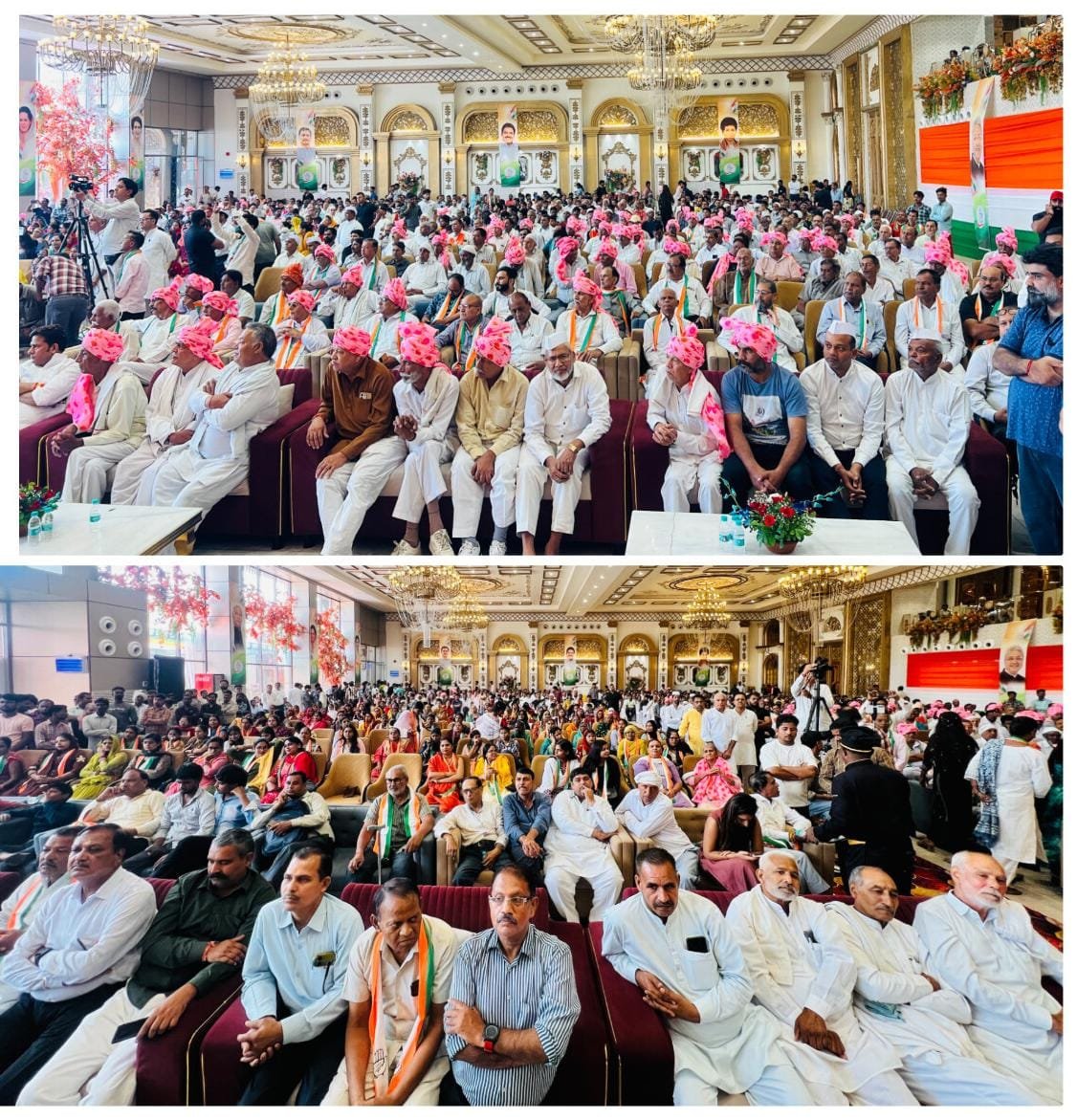 SanjaySDutt's tweet photo. फरीदाबाद की धरती से आज कांग्रेस ने हुंकार भरी — जनता के अधिकारों, लोकतंत्र और संविधान पर कोई चोट हुई तो कांग्रेस का हर कार्यकर्ता सड़क से सदन तक संघर्ष करेगा।

आज फरीदाबाद में ब्लॉक कांग्रेस सम्मेलन को संबोधित किया। मैंने कार्यकर्ताओं से स्पष्ट कहा कि कांग्रेस संगठन अब केवल बैठकों और कागज़ों तक सीमित नहीं रहेगा। हर बूथ पर मजबूत संगठन, हर गांव-वार्ड में जनसंपर्क और हर जनसमस्या पर कांग्रेस की सक्रिय मौजूदगी सुनिश्चित करनी होगी। विशेष गहन पुनरीक्षण (एसआईआर) के दौरान कोई भी पात्र मतदाता अपने अधिकार से वंचित न रहे, इसके लिए कांग्रेस कार्यकर्ता घर-घर पहुंचकर लोगों की सहायता करें।

हरियाणा की जनता बेरोजगारी, महंगाई, किसानों की समस्याओं, युवाओं के भविष्य, महिलाओं की सुरक्षा और कर्मचारियों के अधिकारों से जुड़े सवालों के जवाब मांग रही है। इन मुद्दों को जनता की आवाज़ बनाना और भाजपा सरकार की जनविरोधी नीतियों के खिलाफ संघर्ष को बूथ स्तर तक ले जाना हमारी जिम्मेदारी है।

हरियाणा प्रदेश कांग्रेस अध्यक्ष श्री @raonarenderinc ने कार्यकर्ताओं से संगठन को और अधिक मजबूत बनाने, आपसी एकजुटता के साथ जनता के बीच लगातार सक्रिय रहने और कांग्रेस के संघर्ष को गांव-गांव एवं बूथ-बूथ तक पहुंचाने का आह्वान किया। उन्होंने कहा कि मजबूत संगठन ही जनता की आवाज़ को प्रभावी ढंग से उठाने की सबसे बड़ी ताकत है।

अखिल भारतीय कांग्रेस कमेटी के महासचिव श्री @rssurjewala ने अपने संबोधन में जनता से जुड़े मुद्दों पर कांग्रेस के संघर्ष को और धार देने तथा कार्यकर्ताओं को पूरी ऊर्जा के साथ मैदान में उतरने का संदेश दिया। उन्होंने संगठन को जमीनी स्तर पर मजबूत करने और हर वर्ग की आवाज़ को कांग्रेस के संघर्ष से जोड़ने पर जोर दिया।

इस अवसर पर श्री लक्ष्मण सिंहला, श्री सुमित गौड़, श्री नितिन सिंहला एवं ब्लॉक कांग्रेस अध्यक्ष श्रीमती खुशबू खान सहित बड़ी संख्या में कांग्रेस के नेता, पदाधिकारी और कार्यकर्ता उपस्थित रहे।

अब संकल्प स्पष्ट है —
हर बूथ मजबूत होगा, हर कार्यकर्ता सक्रिय होगा और हर जनसमस्या पर कांग्रेस का संघर्ष और तेज होगा।

@kharge @RahulGandhi
@priyankagandhi 
@kcvenugopalmp 

#हरियाणाकांग्रेस #फरीदाबाद #कांग्रेस #ब्लॉककांग्रेससम्मेलन