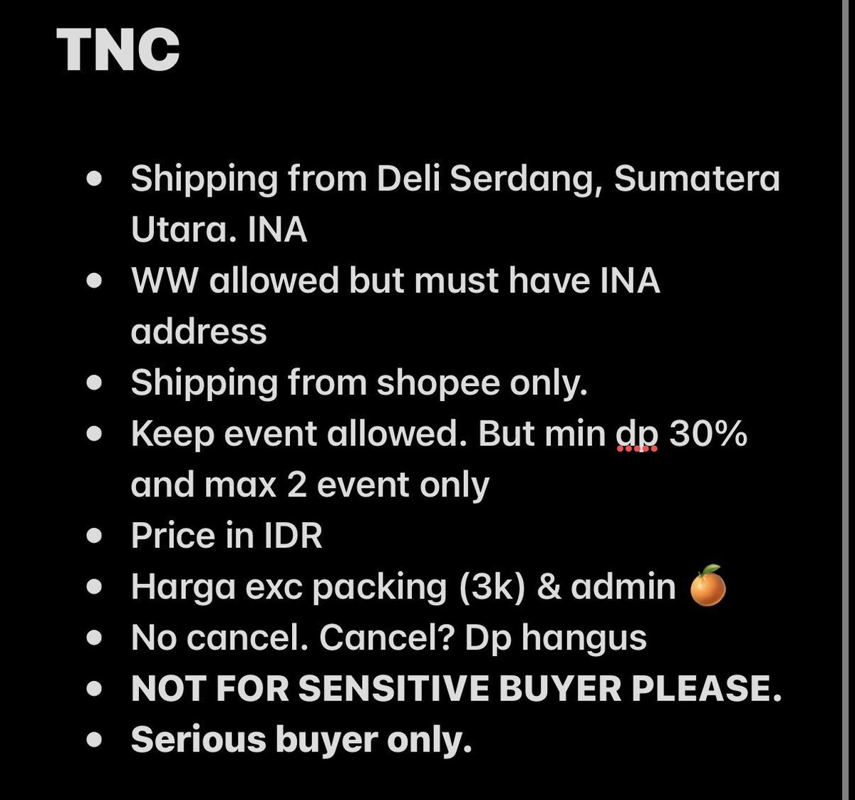 shinyuwya's tweet photo. #ssell wts aab tws all memb avail ayuk dibeli guys 😋❤️ https://t.co/JODbby73pc