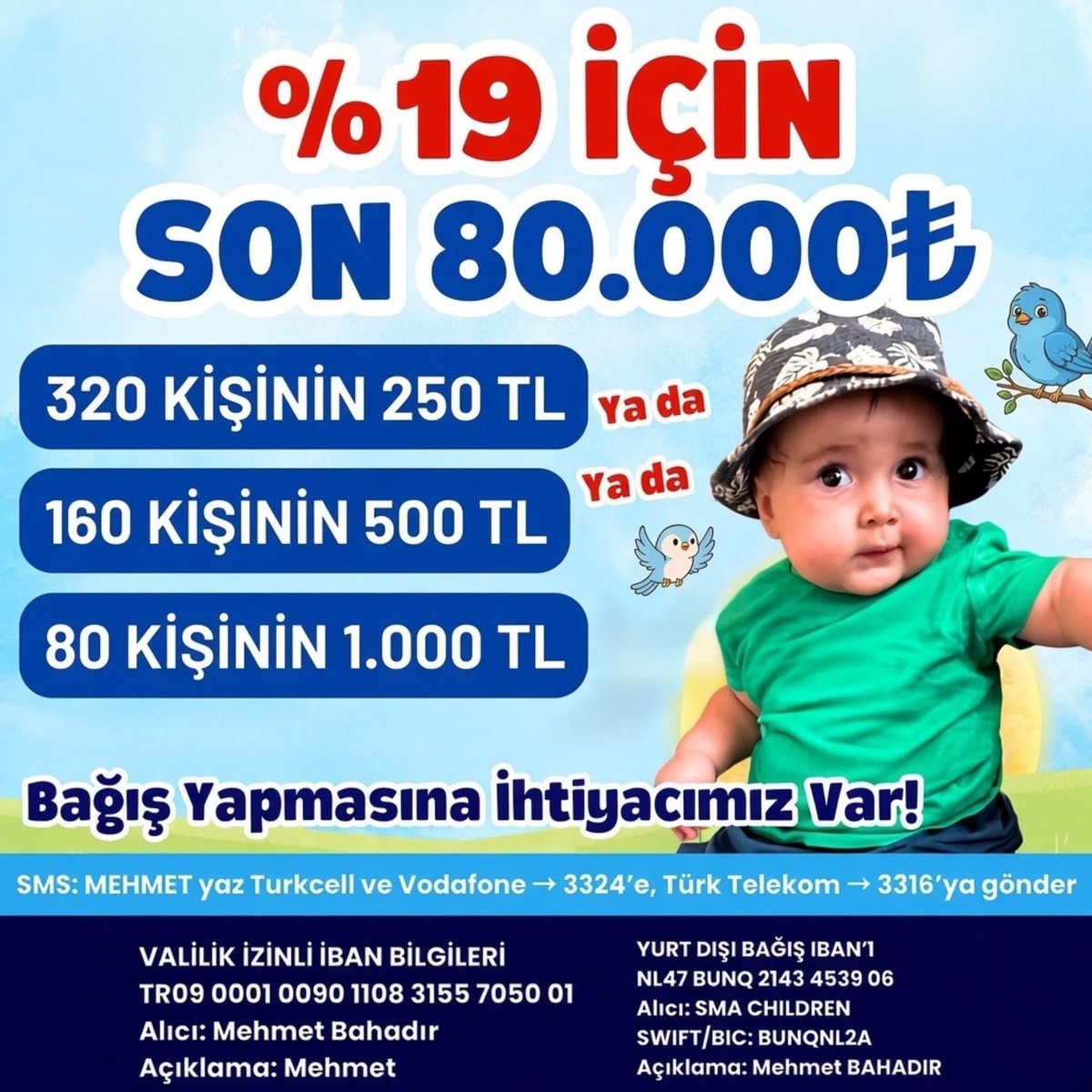 hriyades7300's tweet photo. %19 SON 80 BİN  TL BUYRUN CANLAR HEP BERABER UMUD OLMAYA ❤️
https://t.co/qVcDUr7ErB https://t.co/cZn4DEphyB