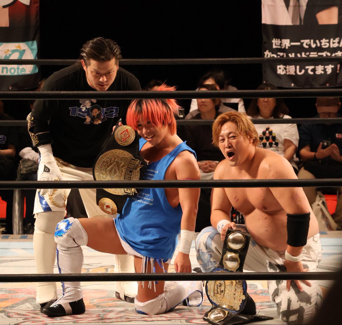 23Larryberry's tweet photo. 2026.09.27
本日も #余所者 の勝利🏅🏅🏅
#bjw 
 #大谷譲二 
#神谷英慶 
#橋本大地 https://t.co/D7GrGvfxqu