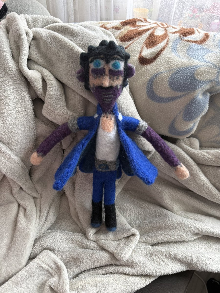 FulennMunSigra's tweet photo. Had a hard time finding a Touya plush in the wild so I made one myself ✨ https://t.co/OZfZgXixbV