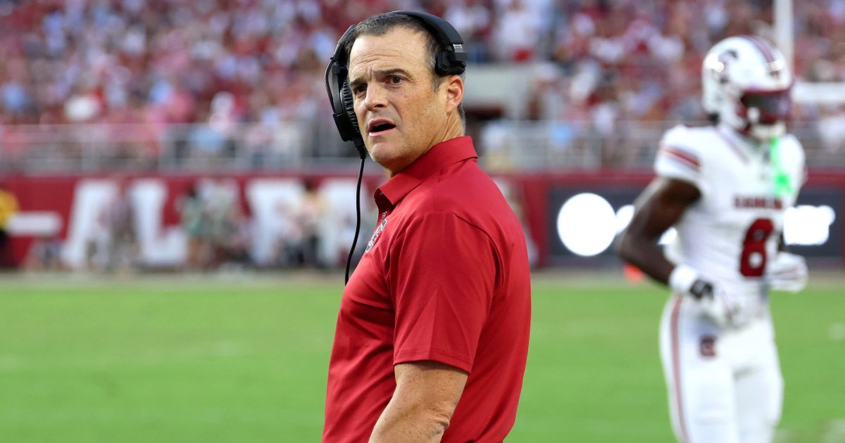 GamecockCentral's tweet photo. Despite blowout loss, Shane Beamer has ‘zero doubt’ Gamecocks will respond better moving forward 

READ HERE ➡️ https://t.co/asxc6v64xZ https://t.co/UFv8Cfk5hs