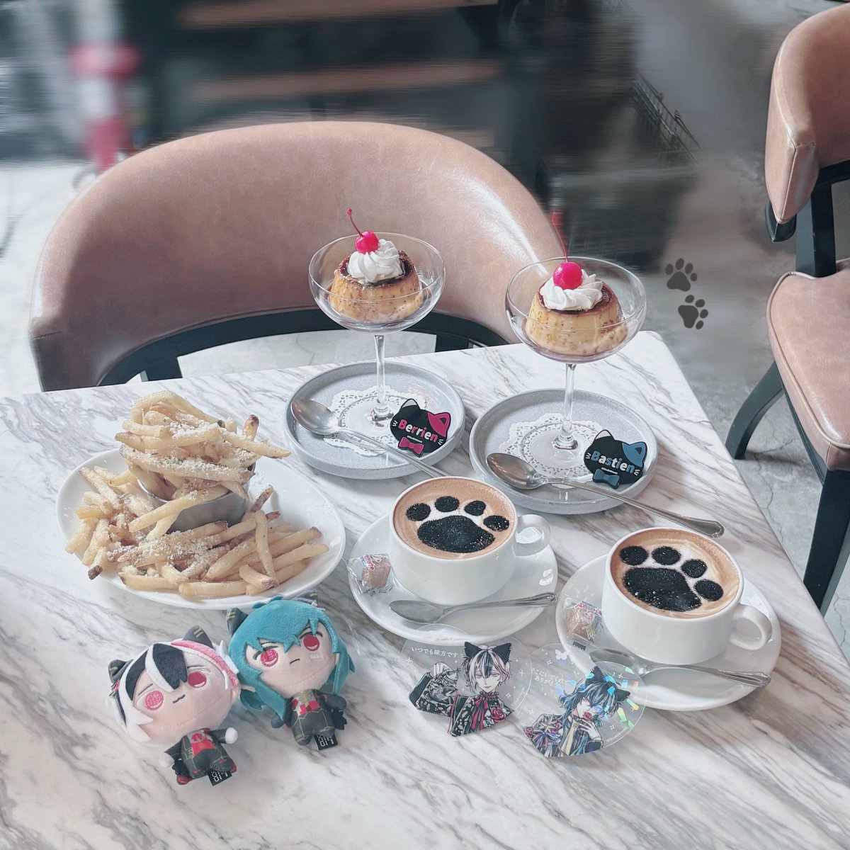 0x0nuj's tweet photo. 📍CAFE GITANE 恵比寿🐈‍⬛⸒⸒⸒⸒🐾❤︎

ねこグッズで併せるのホマに可愛い^ᴗ ̫ ᴗ^♡トリュフポテト激うまだったᐢɞ̴̶̷ ·̫ ɞ̴̶̷ᐢ⊃💕 https://t.co/IZsakttDxT
