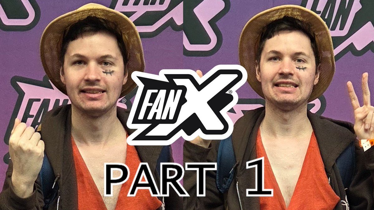 RyRyAnimation's tweet photo. FANX 2026 VLOG (PART 1) JUJUTSU KAISEN PANEL ON DAY 1!

Watch: https://t.co/jc3T3rgHP9

#fanx #fanxslc2026 #vlog #convention #cosplay #luffy #jinu #jujutsukaisen #youtube https://t.co/EqZt7kWFZ9