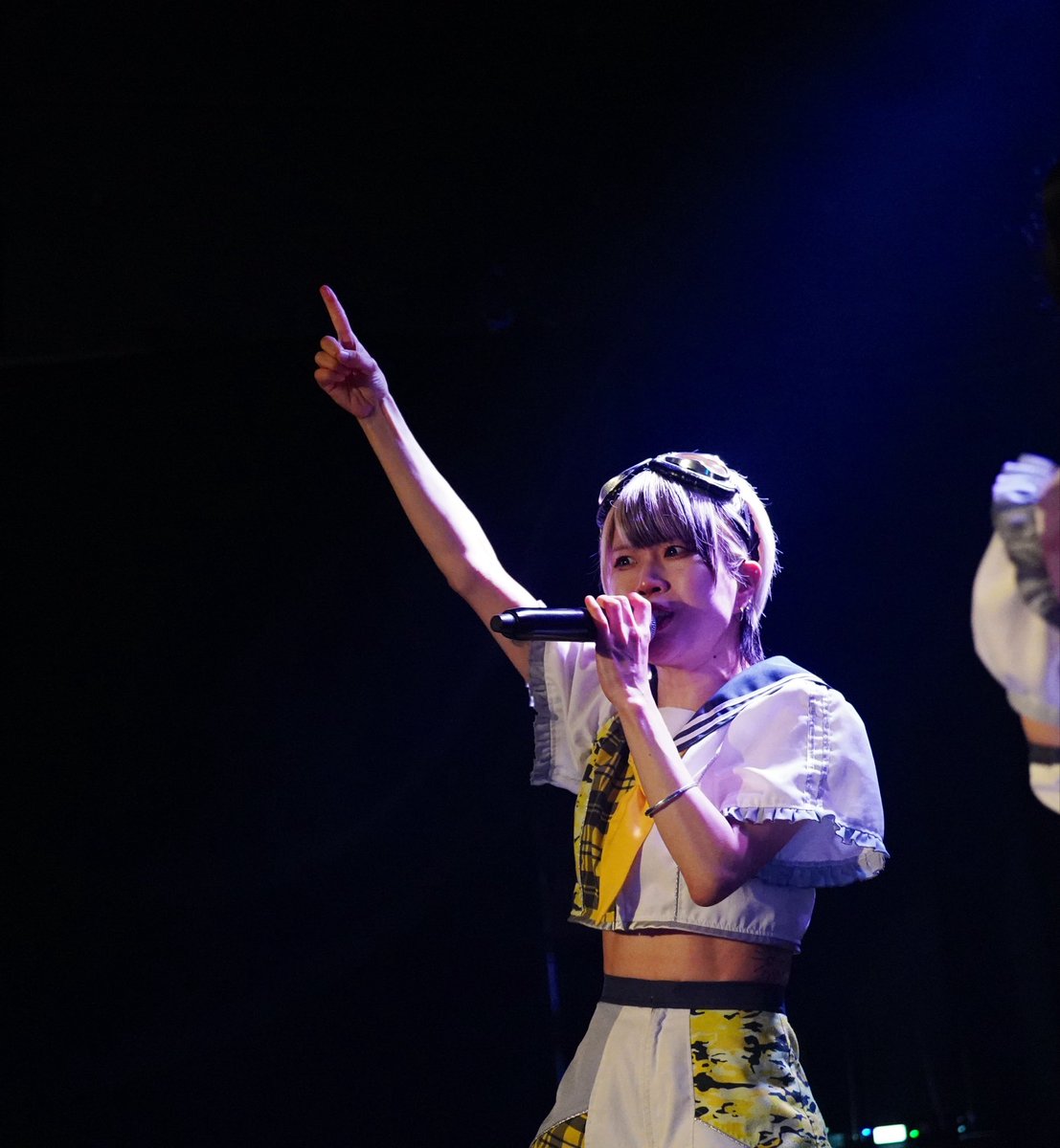 nanamusora's tweet photo. ６月
ミストフェス２日目⑧

月城キキさん写真

かっこいい指差し🫵ですね

#月城キキ
#キキチャンマン参上
#レッスントゥミー
#レスミー https://t.co/aQB90UKP5g