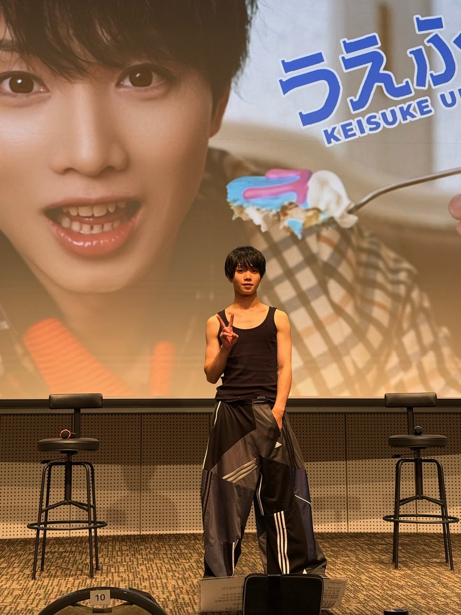 Keisukeueda_P's tweet photo. ／
📣植田圭輔バースデーイベント
「うえフェス2026」
＼

ご来場ありがとうございました！
優しい皆様に
お祝いして頂けて
本当に楽しい会になりました🙏

🌱20周年企画も進行中！✨
今後ともよろしくお願い申し上げます🤲

📮撮可タイムリハの植田さんを添えて…💪✨ https://t.co/JZBb04NgQO