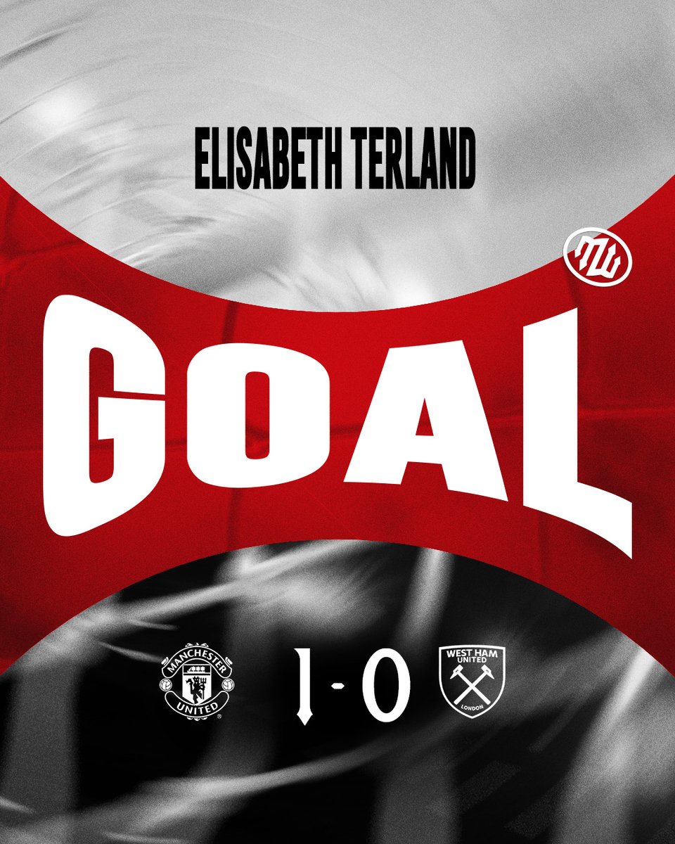 ManUtdWomen's tweet photo. GET IN! ❤️‍🔥

Teri meets Anna's corner to head us into an early lead 👏 https://t.co/nEmHncoHhm
