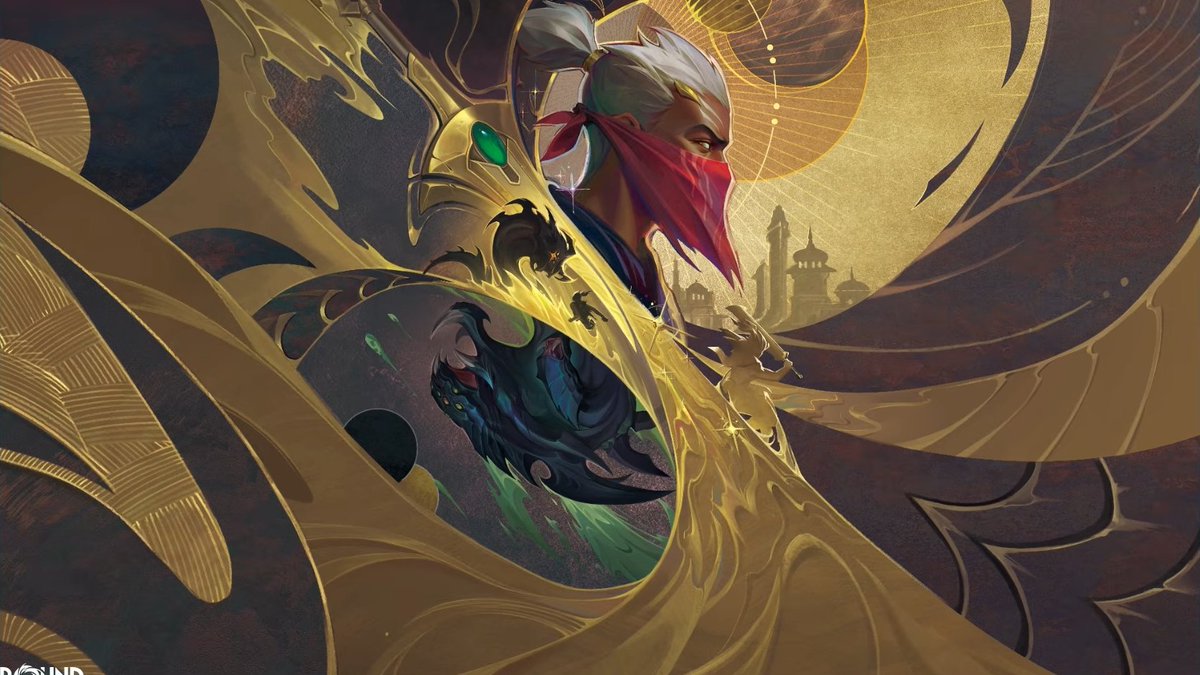 RiftboundReport's tweet photo. Sandstorm Ekko will be a new promotional art card available at the upcoming Riftbound Regional Championships!
#RBRadiance #RCStruttgart #ConvergenceFest https://t.co/uGrzoywOoK