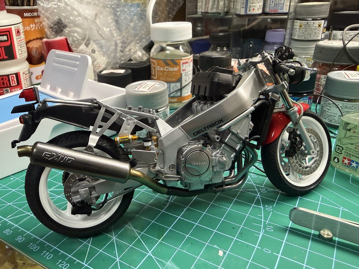 RxAke's tweet photo. ワイ氏のグフもほぼパチ組だよなぁw
スケールキットみたいに気を使わずお気楽に作れる良さがあるんだけどね。 https://t.co/ENUJ6H2zS5